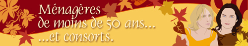 automne2006 Bannière Ménagères de moins de 50 ans - Automne 2006